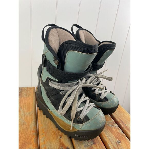 K2 SHIMANO CLICKER STEP-IN SNOWBOARD Boots Size 7 - Picture 1 of 15
